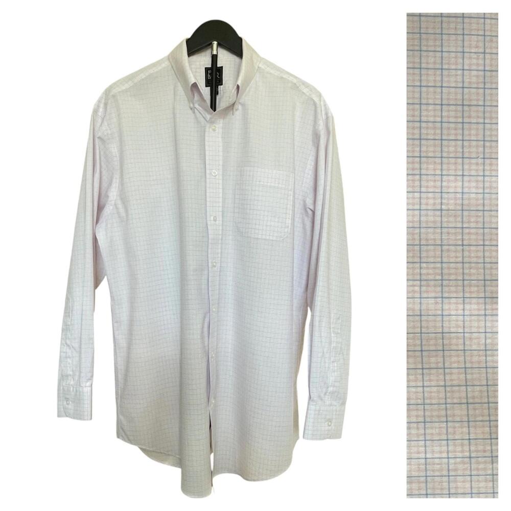 Lot 4 Joseph A Bank Men's Dress Shirts XL 17/34 Long Sleeve Button Down CLEAN! - Picture 2 of 9